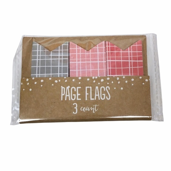 Christmas Plaid Dots Stationery Set Notepad Sticky Notes Page Flags Washi Tape - Picture 4 of 5